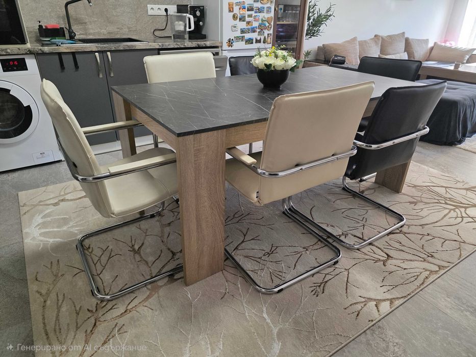 Кожени столoве 6 броя Rumba Lux 40% отстъпка