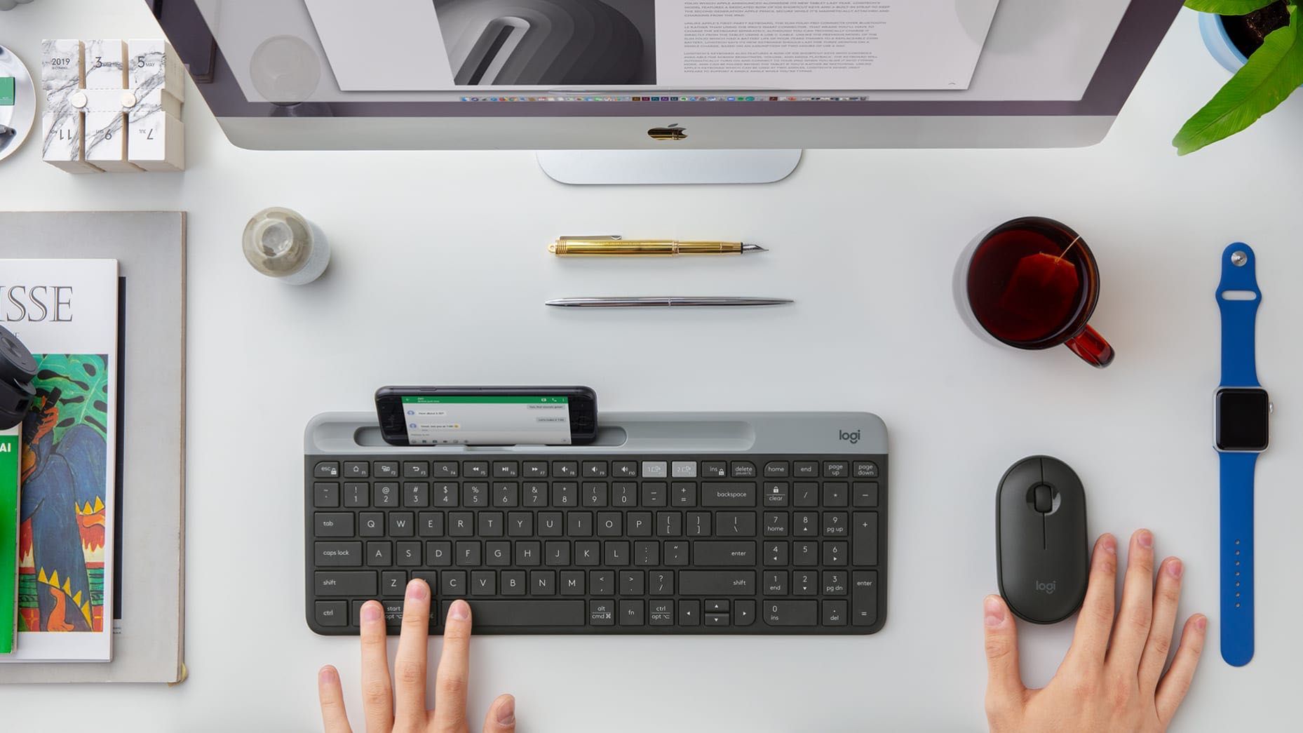 Logitech K580 Slim keyboard Клавиятура Логитеч К580