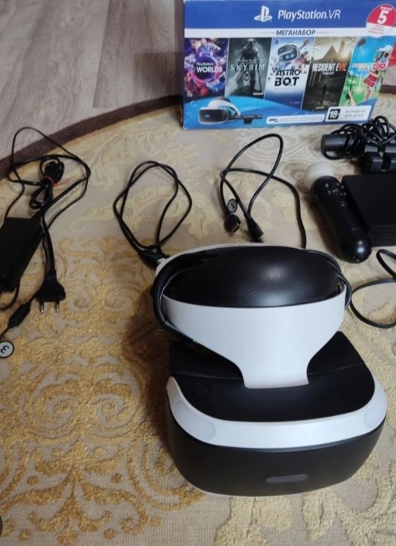 Playstation vr1 в идеальном состоянии  камера  джостики игры каспи ред