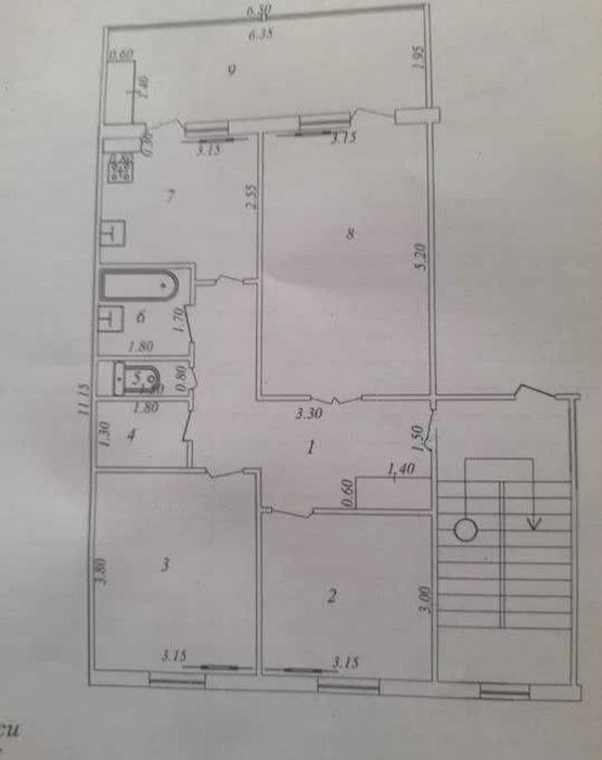 3/3/4 Карасу 4 срочно без ремонта