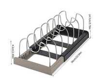 Органайзер за съдове за готвене / за шкаф