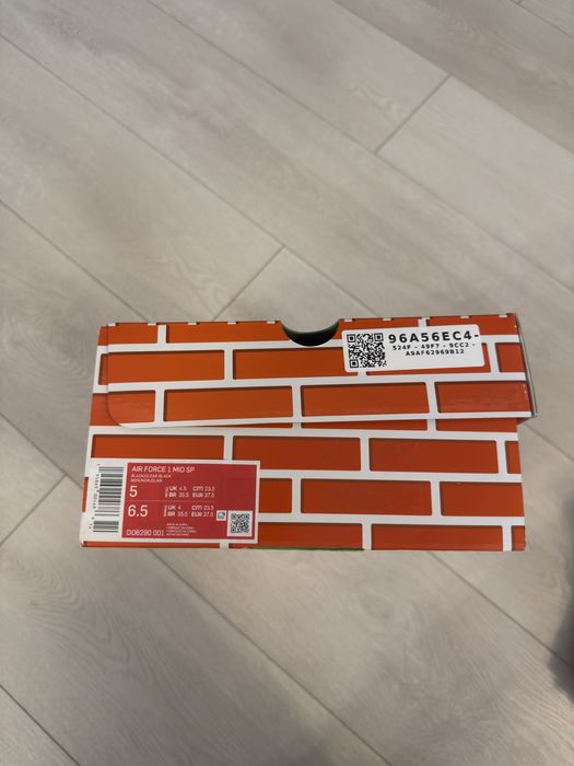 Vand Nike air force 1 mid X Off White black