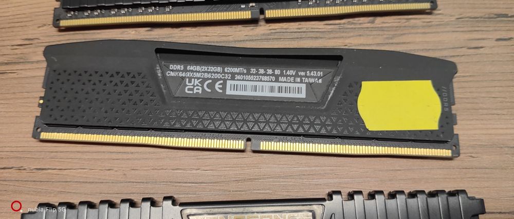 Memorie RAM PC 32 GB DDR5 Corsair Vengeance