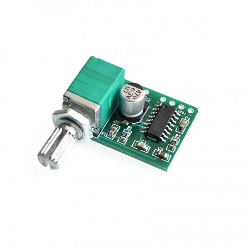 Arduino модуль аудио усилитель 2.5-5В 3+3 Вт GF1002 (PAM8403)
