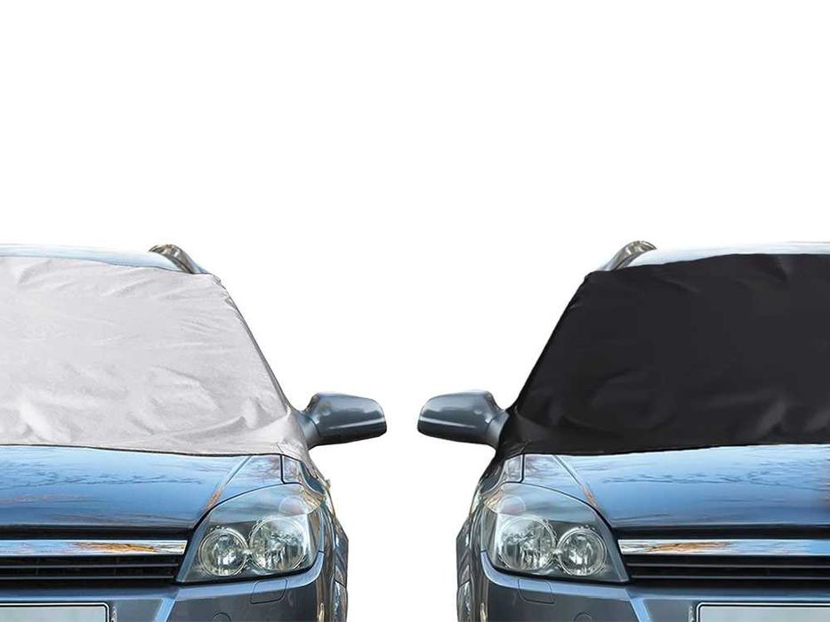 Prelata parbriz vara-iarna protectie zapada si soare 160x120 cm