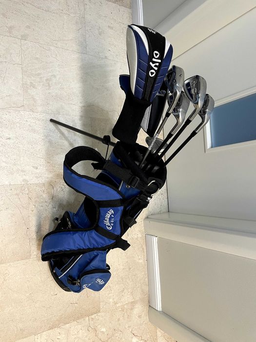 Set Junior pentru Golf, Mână Dreapta + geantă de transport