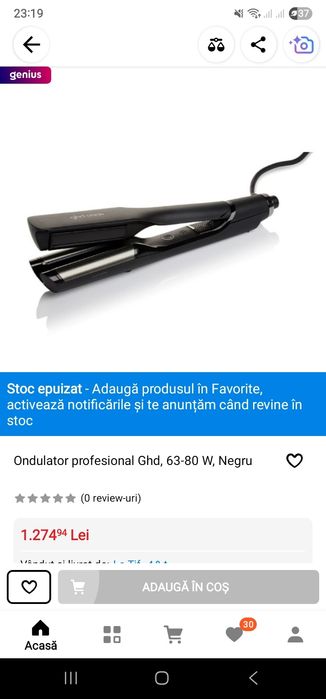 Ondulator GHD Oracle Profesional Curler