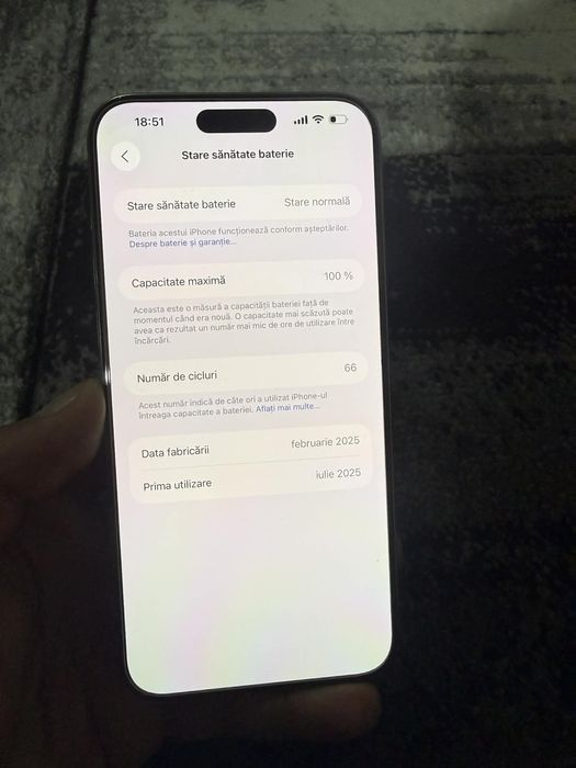 Vand iphone 15 pro max ca nou !