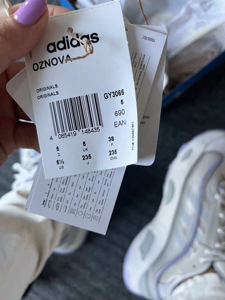 Adidas oznova dash grey