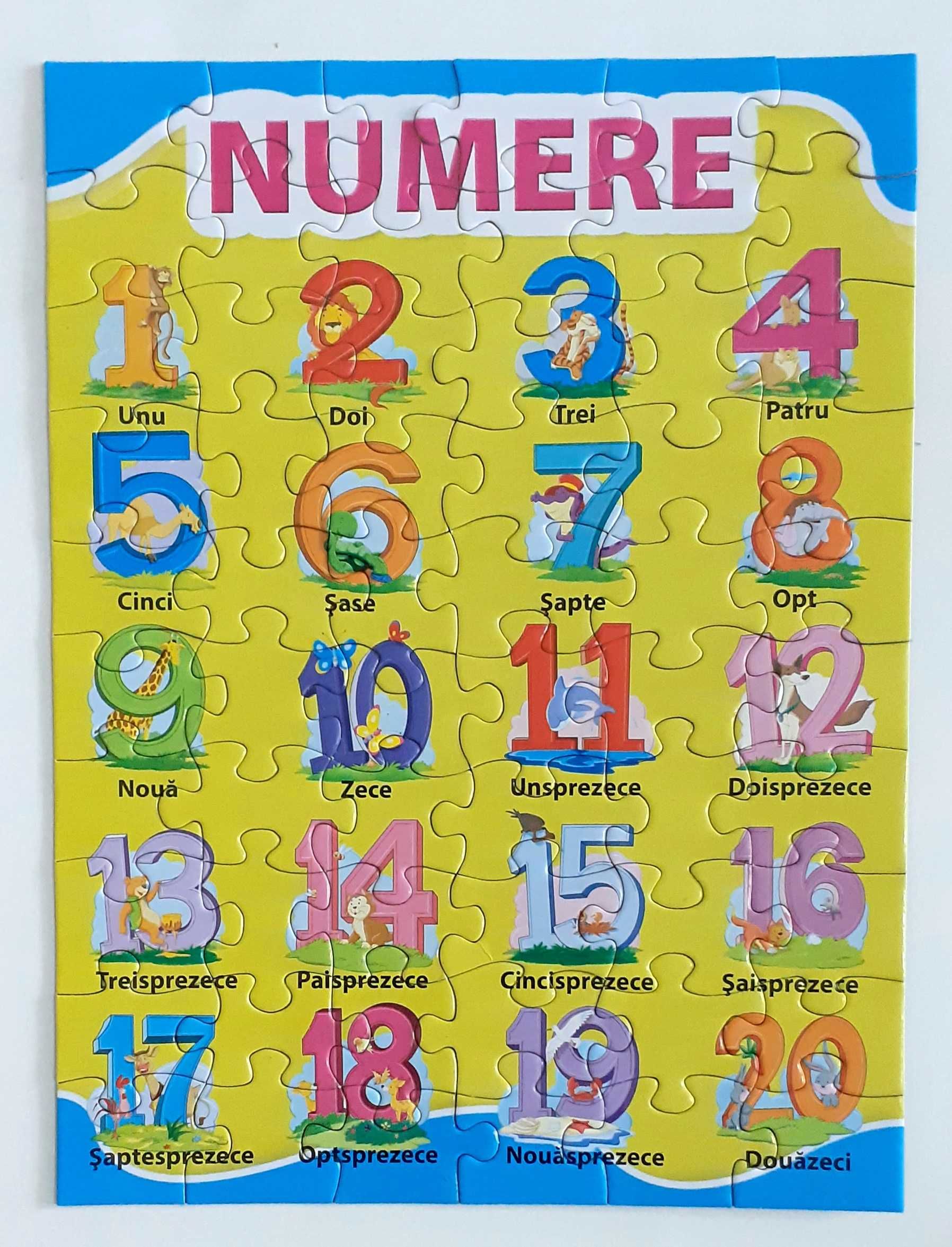 Puzzle 3 modele pentru preșcolari