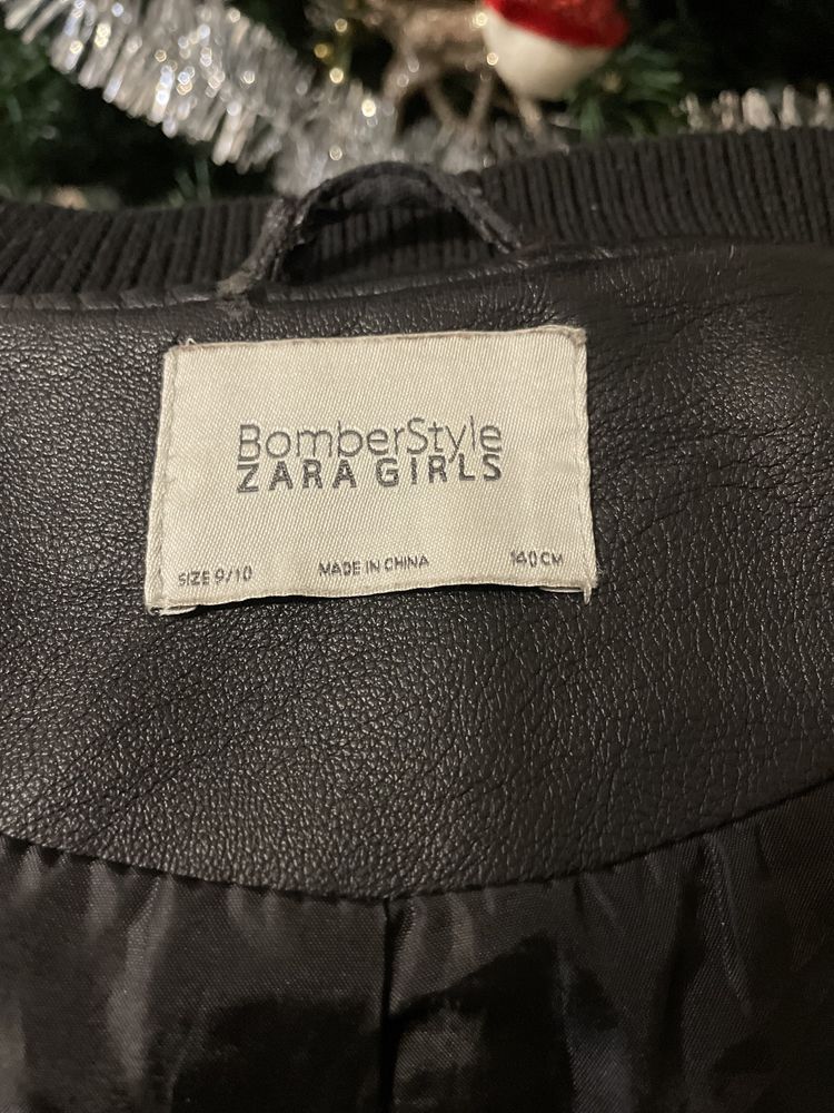 Детско кожено яке “Бомбер” на ZARA