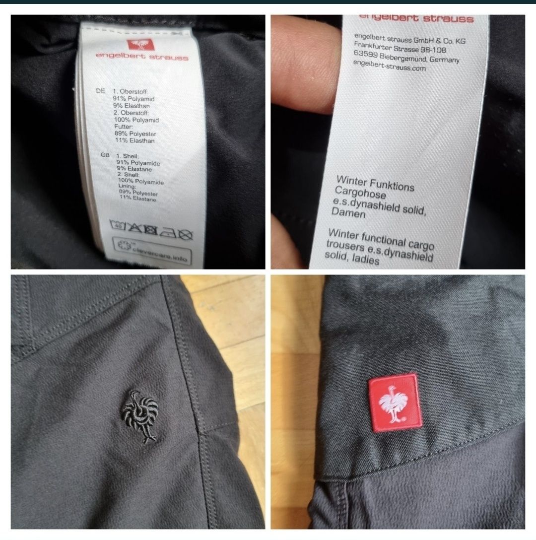 Pantaloni de schi dama, Iarna / Zapada, Engelbert Strauss - 34R