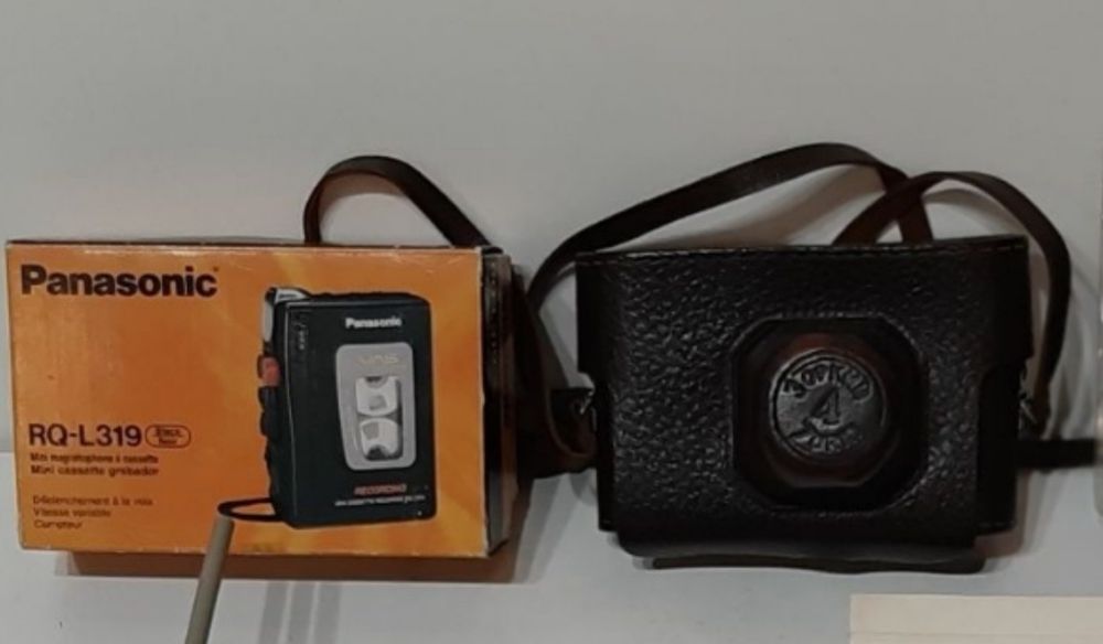 !!! -Диктофон " PANASONIC" + Фотоапарат  "Зоркий 4 "