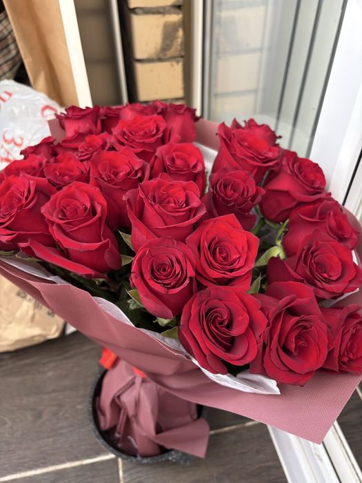Розы цветы букет