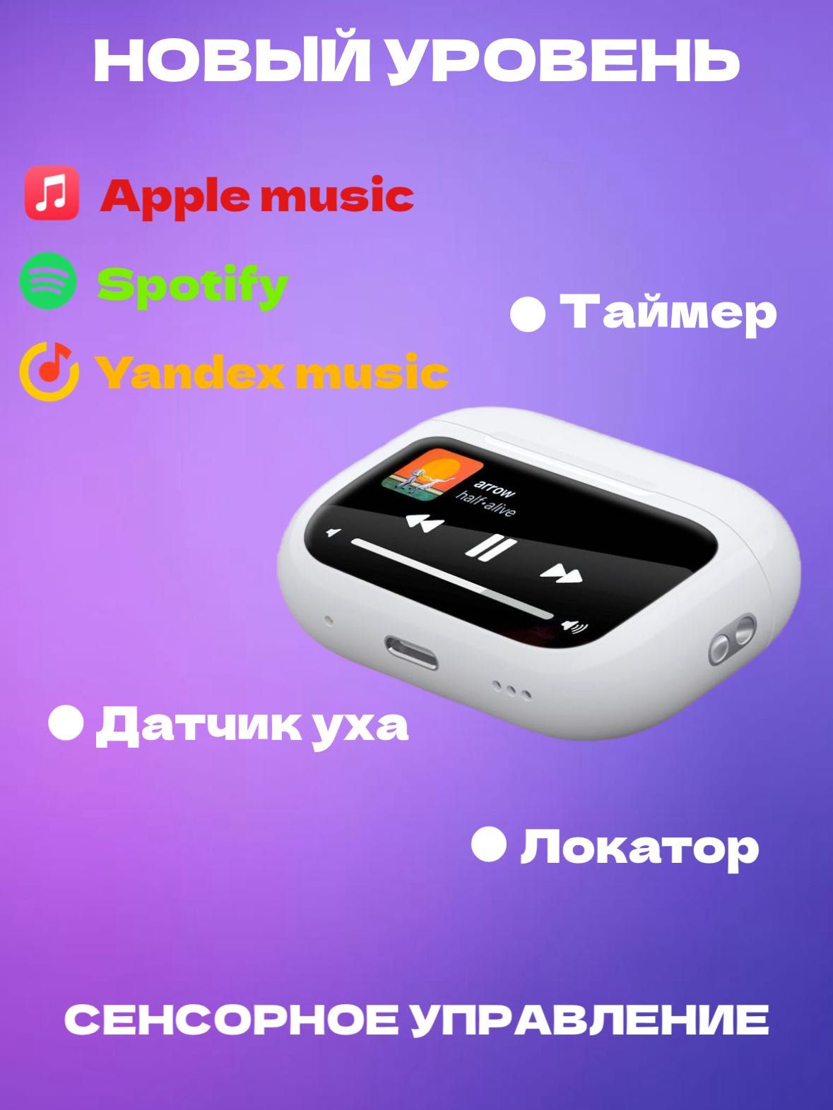 AirPods pro 2 с экраном | Эйрподс про 2 с экраном | аирподс с дисплеем