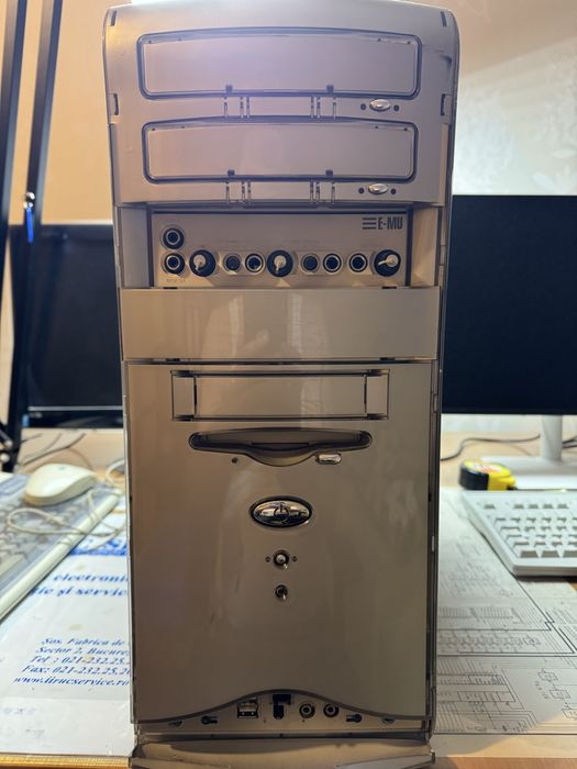 Sistem vintage PIV cu placa sunet EMU APS