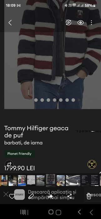 Vând geaca Tommy Hilfiger