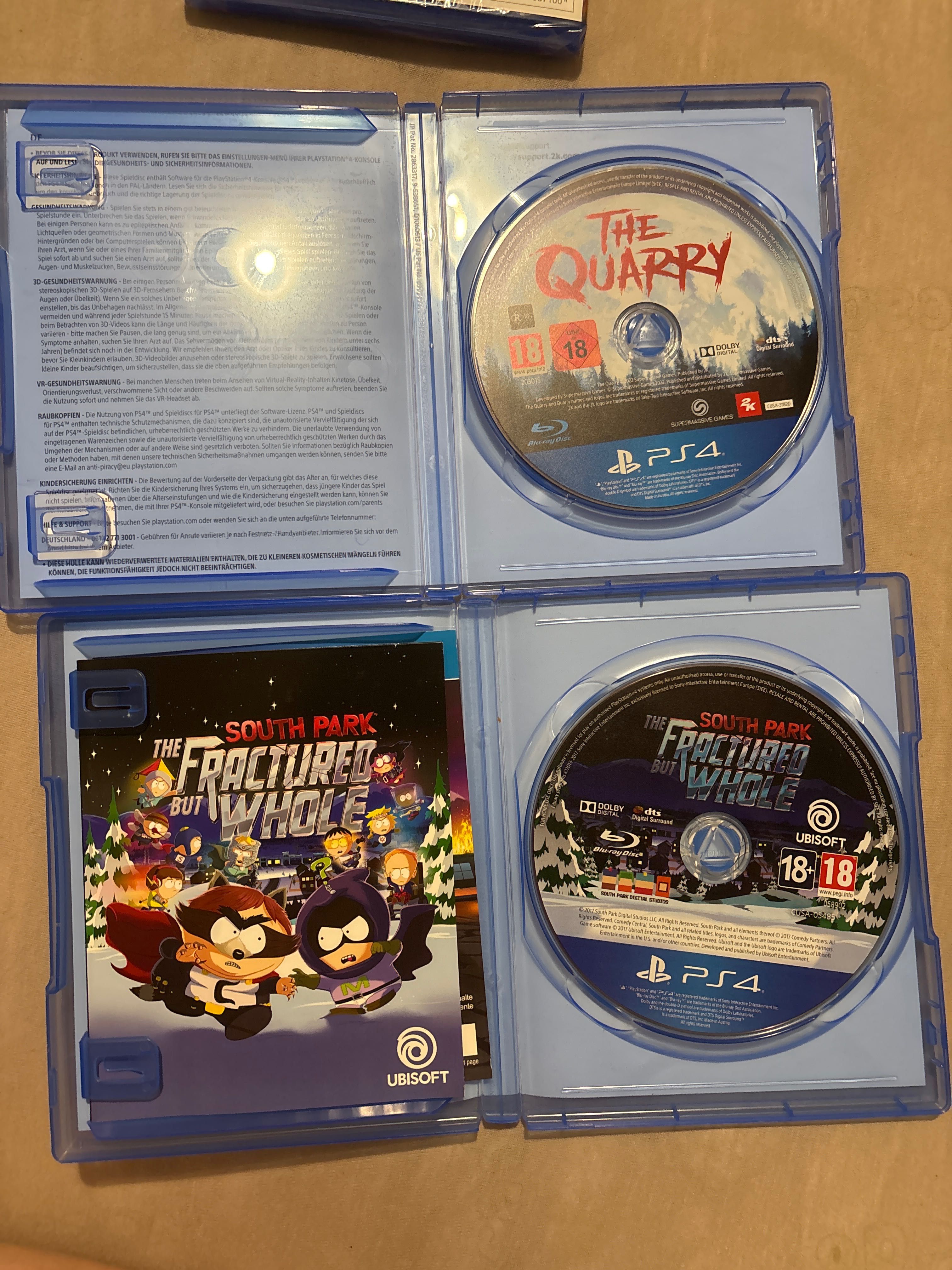 Игра за ps4 ps5 South Park, Hello Neighbor 2 и the Quarry