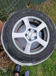 Jante aliaj 15" + Anvelope iarnă Michelin Alpin 5 195/65R15