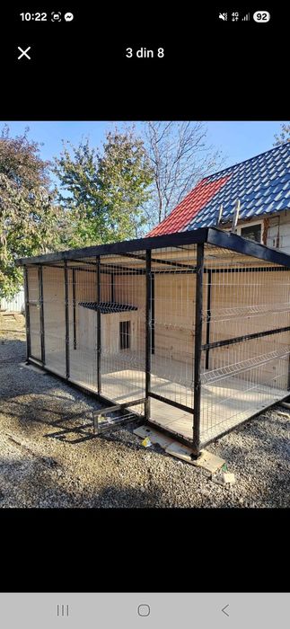 Vând  padoc cușcă câine din structura metalica  dimensiun   dorita