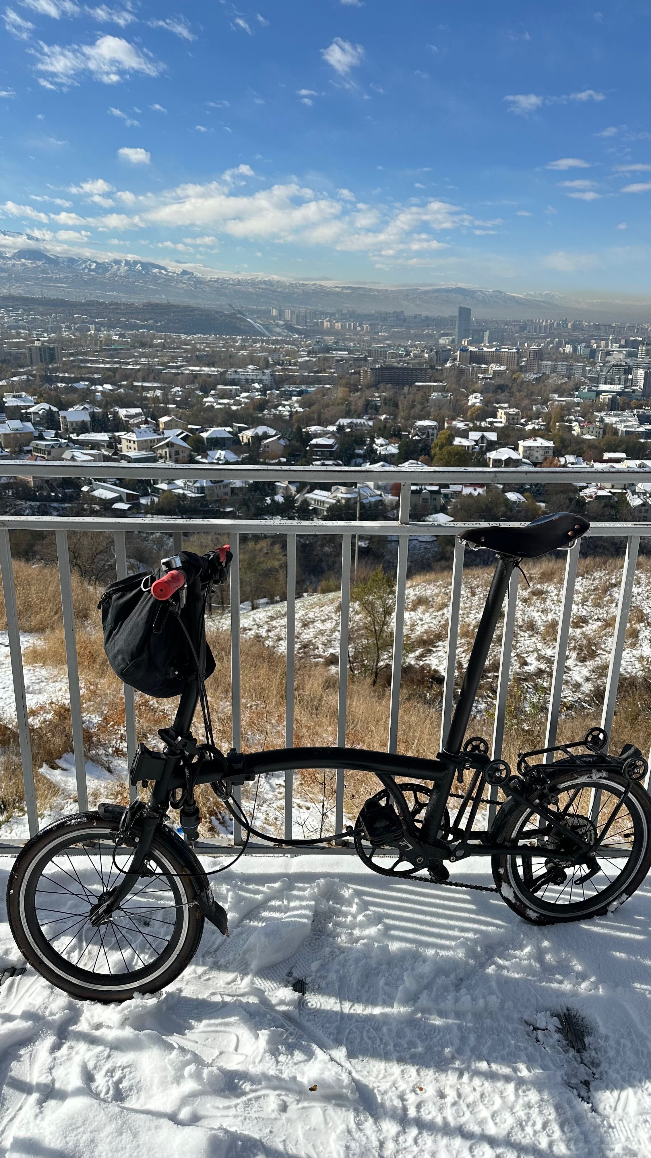 Brompton сгъваем велосипед
