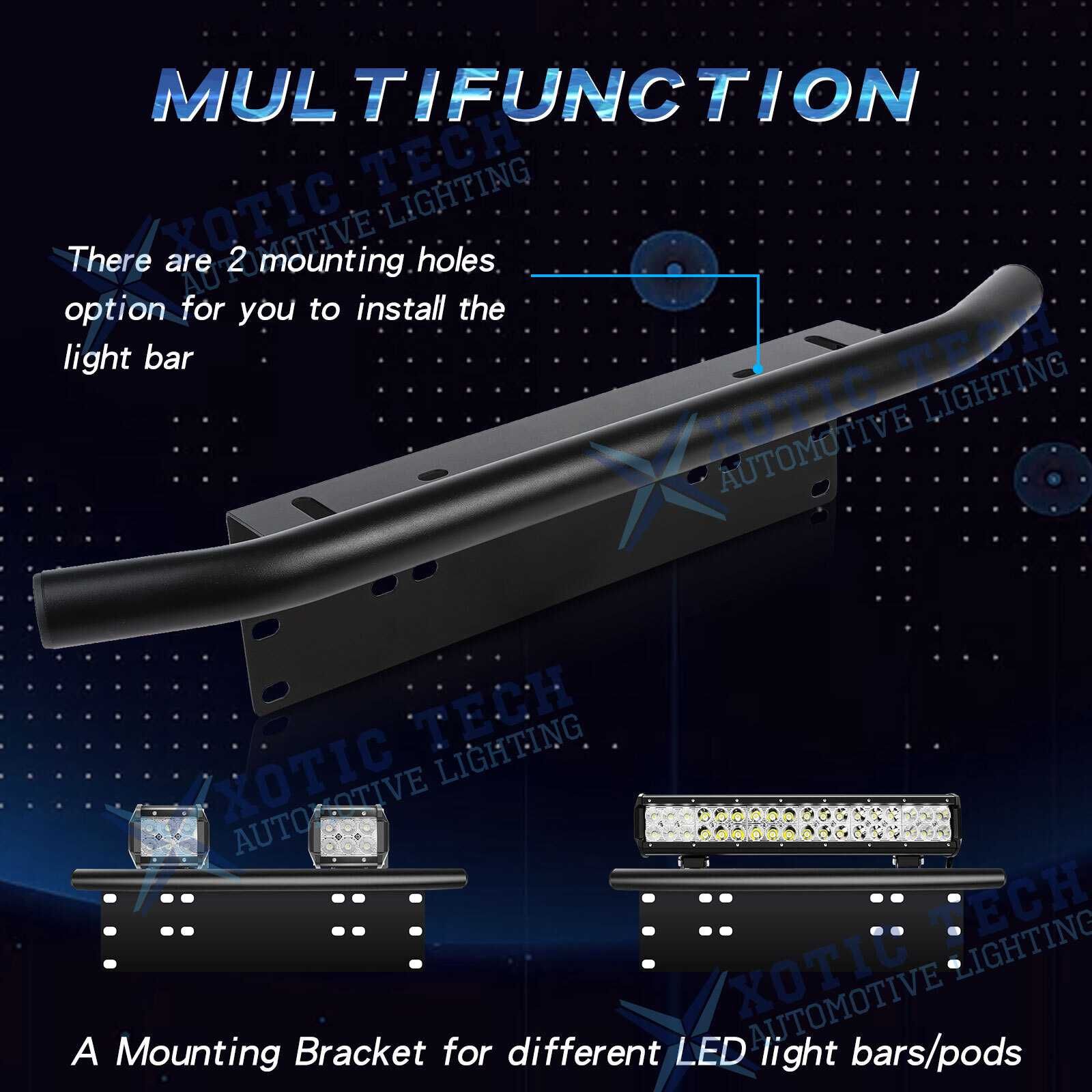 Bull bar universal bara pt LED bar (Subaru)