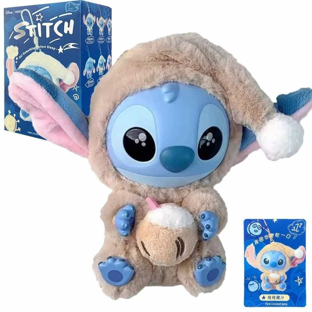 Сладка изненада с Miniso Stitch в пижама – колекционерска фигурка 15см