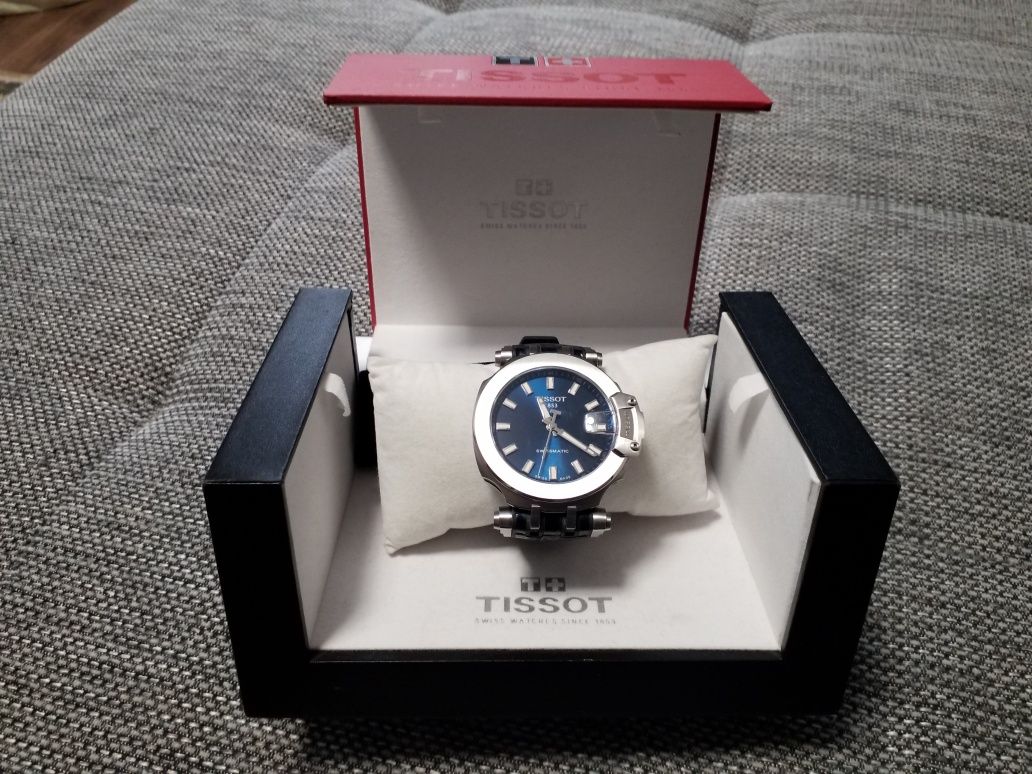 Tissot T Race Swissmatic inox/bleumarin