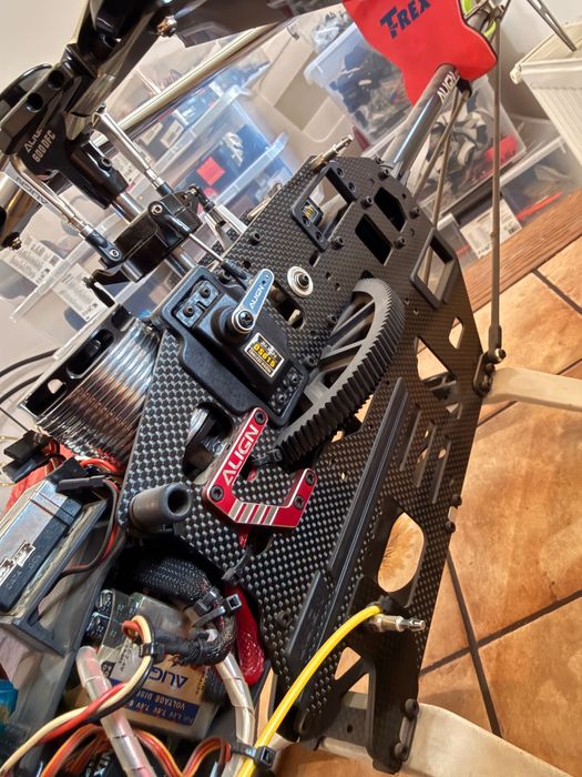 Align T-Rex 600e Pro Super Combo cu motor 750MX 12s