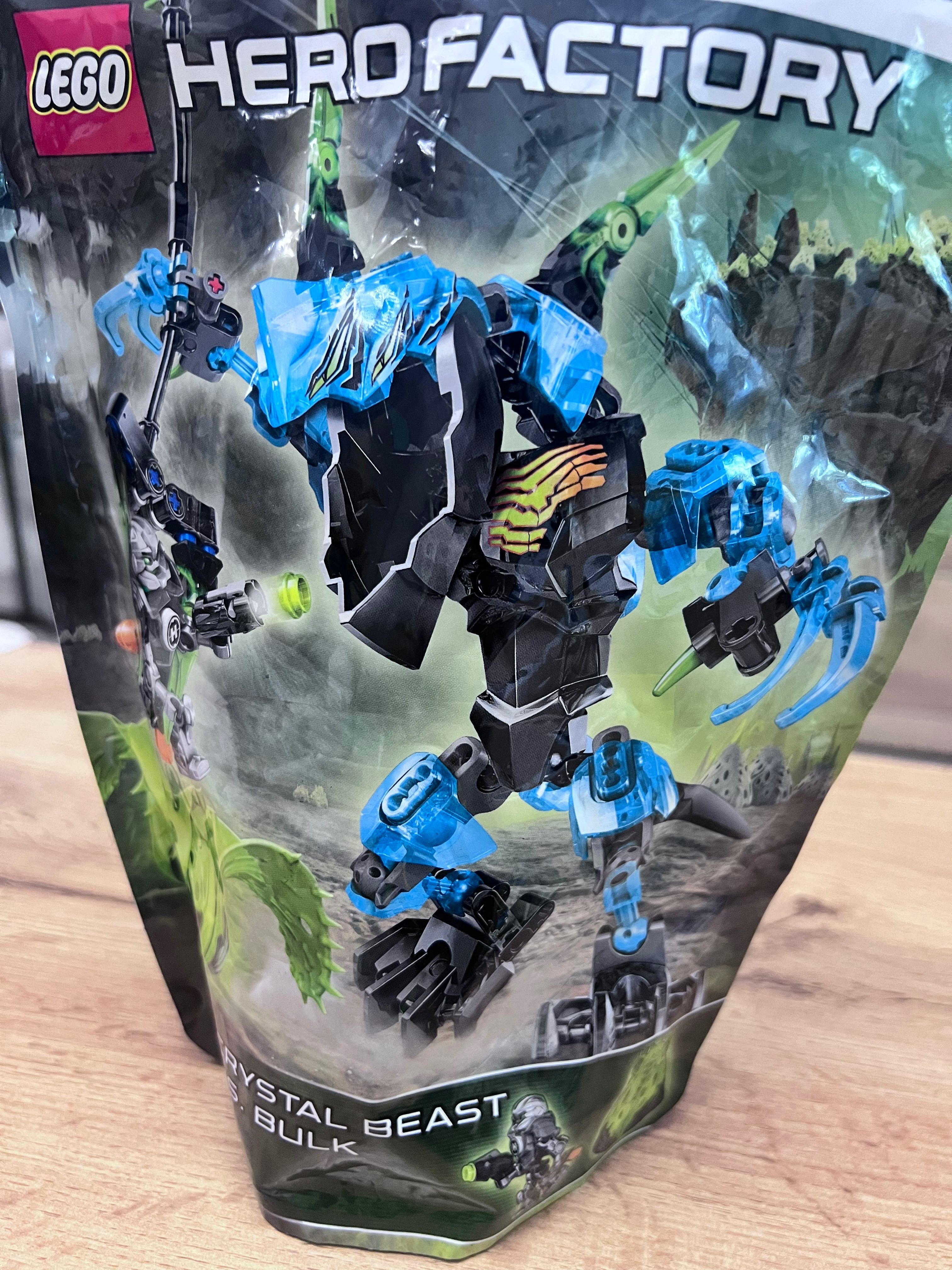 Конструктор Lego hero factory crystal beast vs bulk