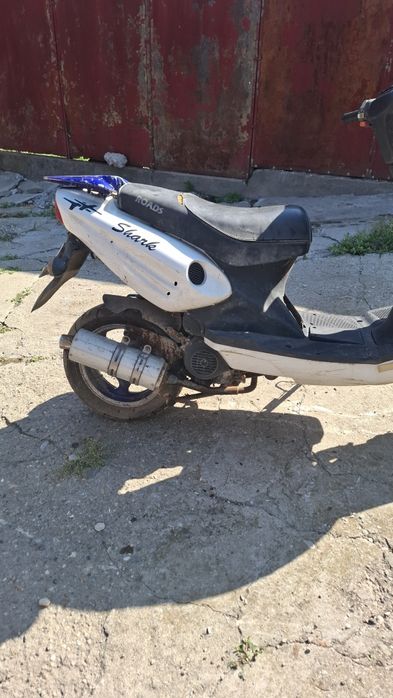 ‼️Scuter ROADS SHARK 50cc-albastru/negru pentru reparații sau piese