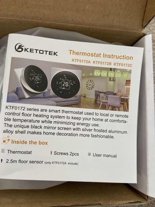 Thermostat wifi,produs nou,ambalat!