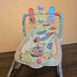 шезлонг за бебе "Baby Spa" зелен