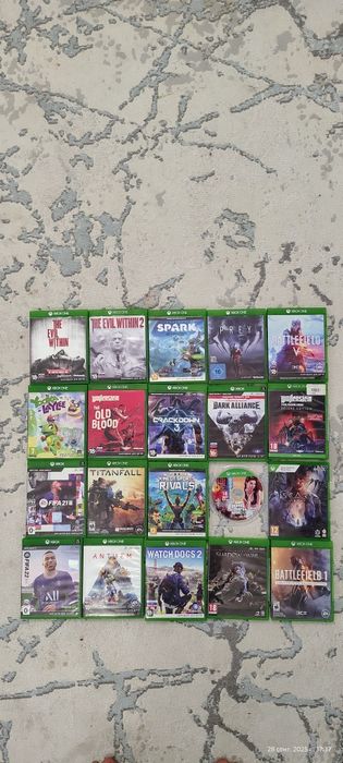 Игры на X-box one и на X-box серии X. Только обмен