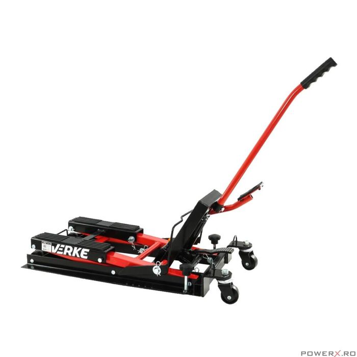 Cric hidraulic pentru motociclete, ATV, cu pedala pentru ridicare,