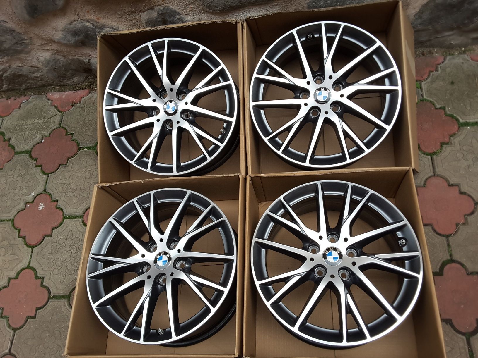 jante aliaj 17; 5x112;originale Bmw X1 f48,f49, X2 f39,seria 2 F45,F46