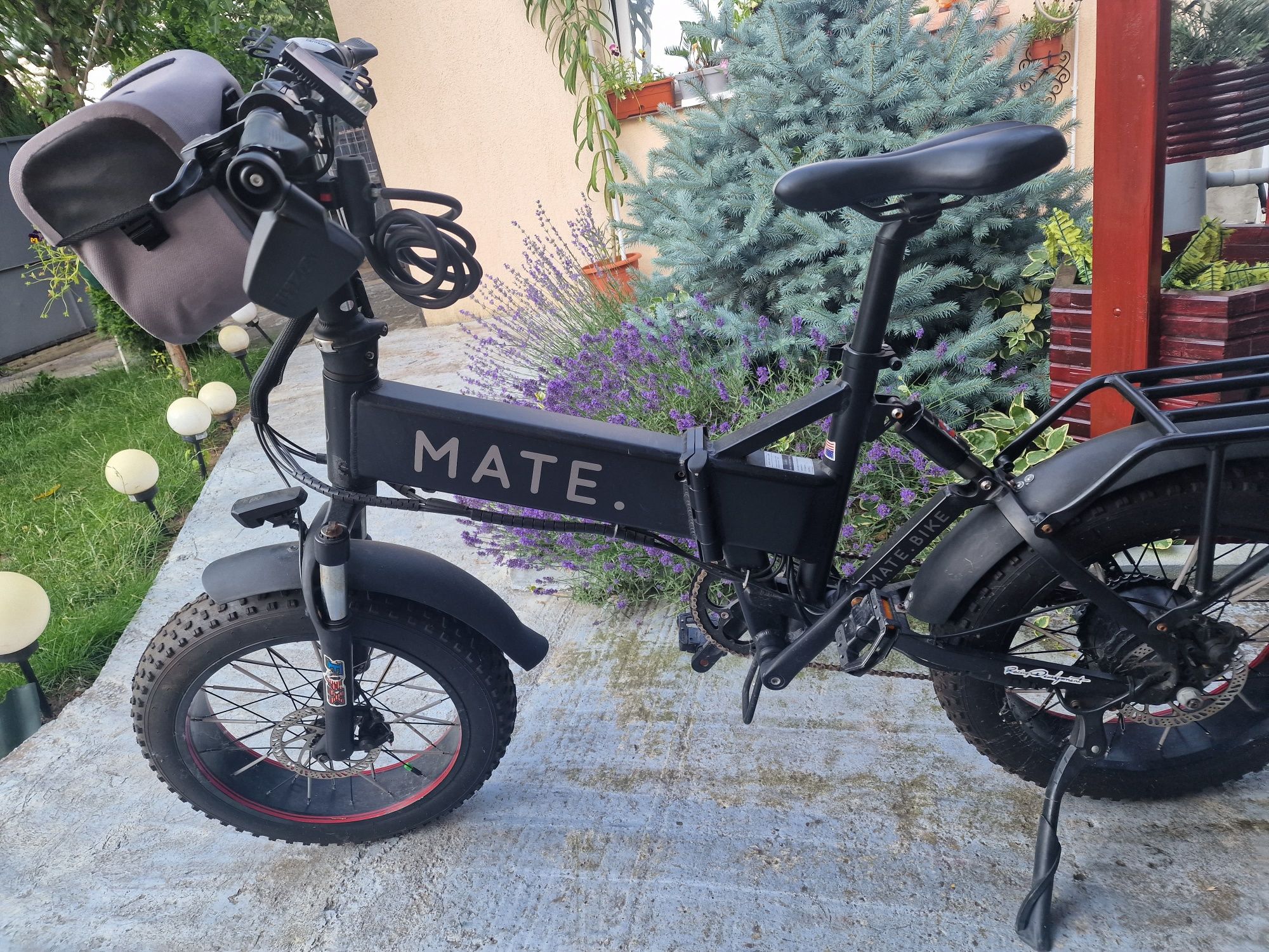 Bicicleta electrica MATE ,sau schimb cu scuter 49cm  X