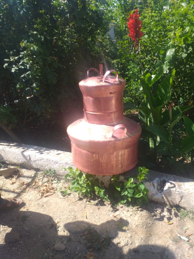 Vand cazan de țuică la 100 de Litri cu fundul de 4 mm