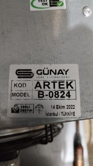 Agregat frigorific Günay Artek B-0824, vitrine/frigidere