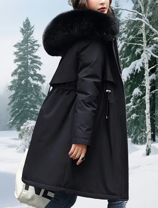 Зимно яке с мека подплата Temu