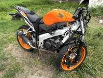 Honda CBR125R accident