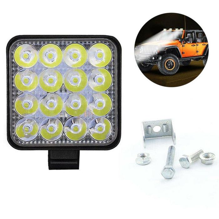 Лед Халоген 2175-А/16 крушки 48W с висока якост LED 12-24V DC Bar Ligh