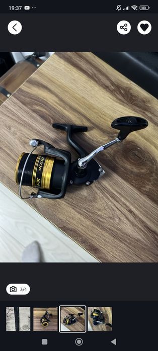 Mulineta Shimano fx 4000 si lanseta Feeder Korum