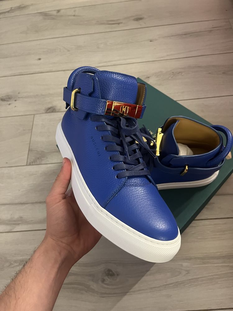 Мъжки обувки Buscemi 110mm кожени