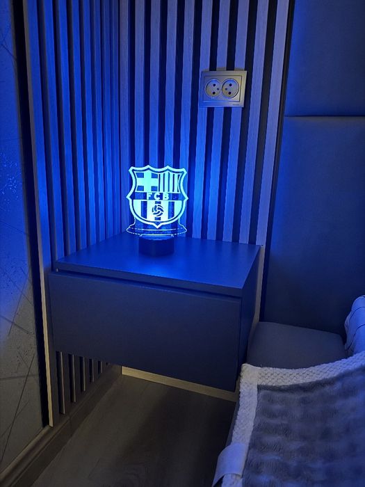 Barcelona klubi 3d logotipi suvinir