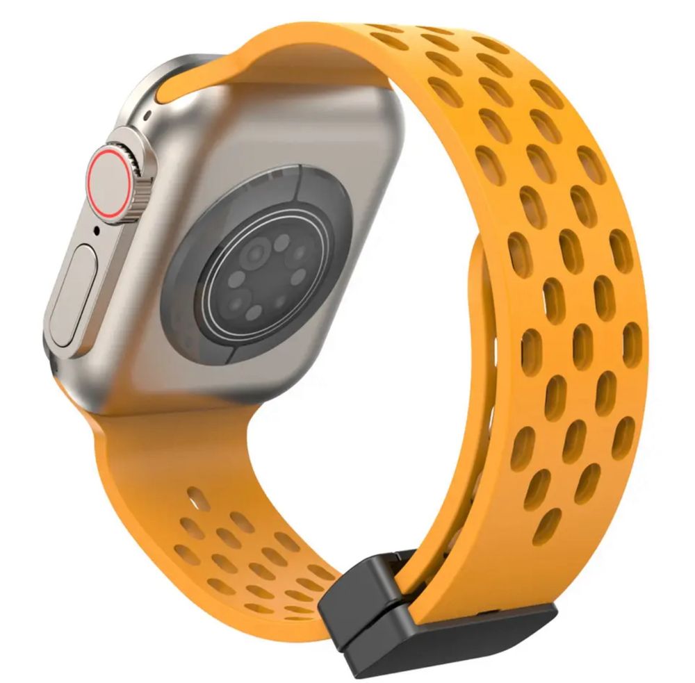 Curea HUSA Magnetica Air Silicon Fin Compatibila Ceas Apple Watch