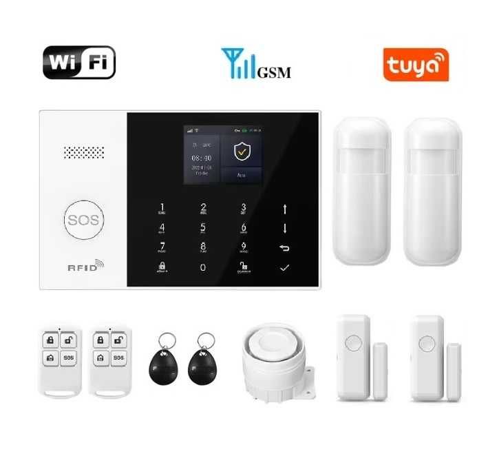 WiFi / GSM Смарт професионална Алармена система за дом, офис, цех+