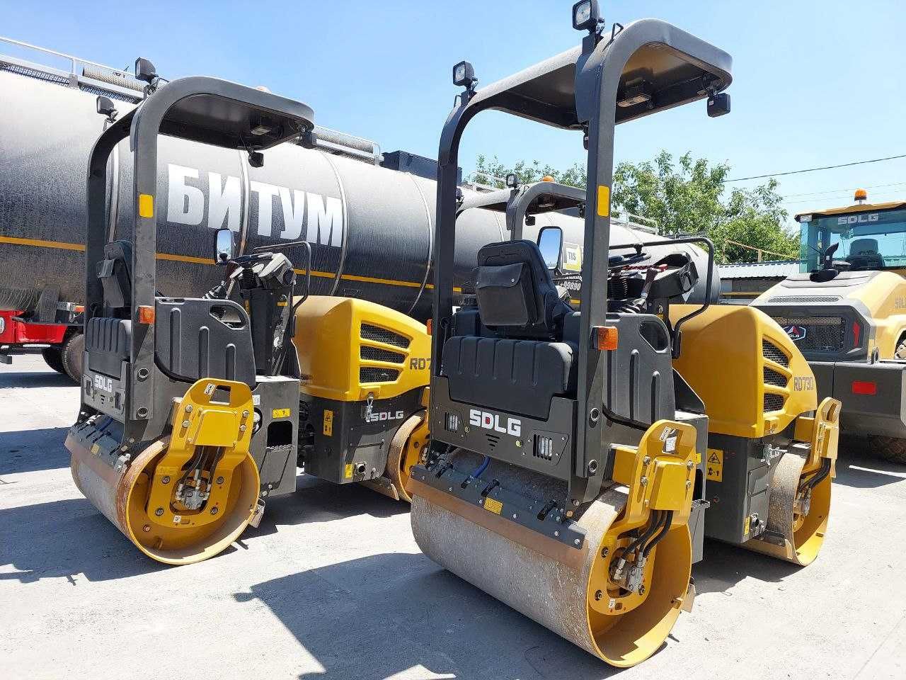 Двухвальцовый мини каток SDLG RD730  - 3 т
