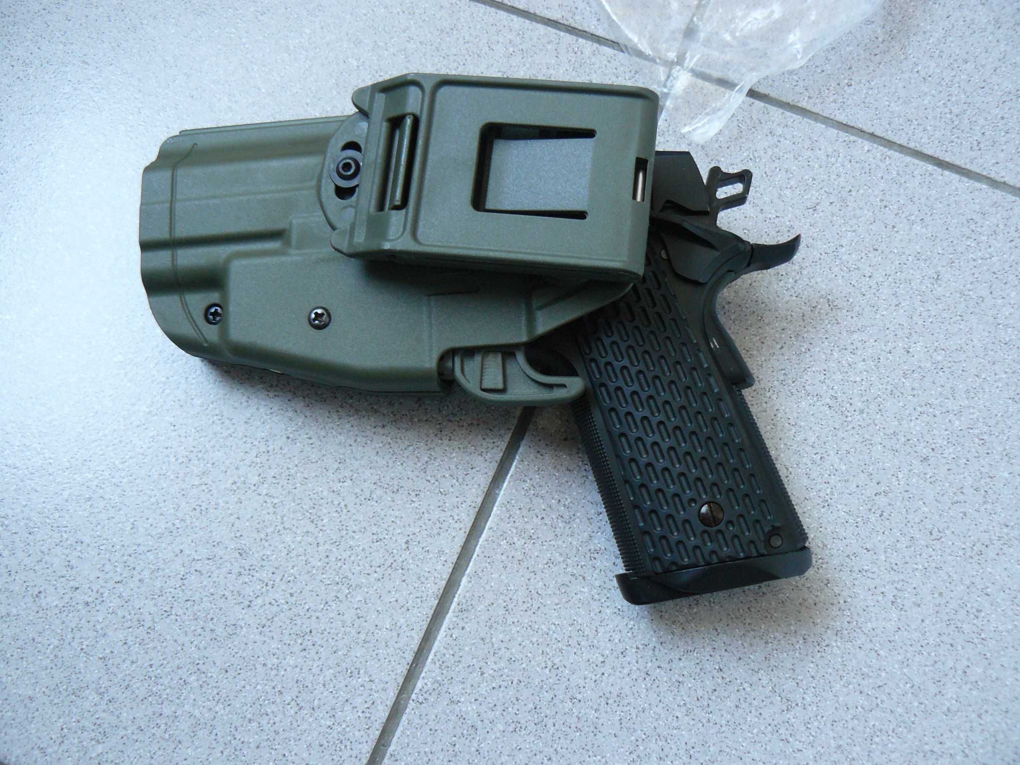 Toc Pistol Sold PRIMAL GEAR UNIVERSAL,Nou,Olive,Cu Blocaj,Din Polymer