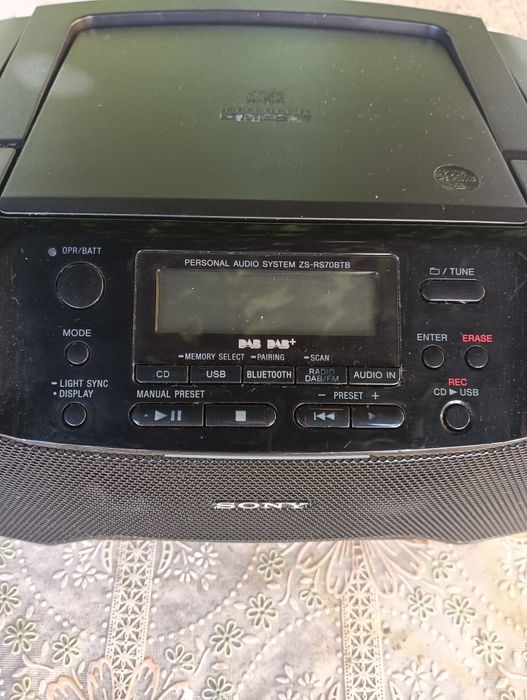 Radio MP3 player cu bluetooth Sony